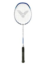 Victor Badmintonschläger Wavetec Magan 7 (grifflastig, mittel) weiss - besaitet -